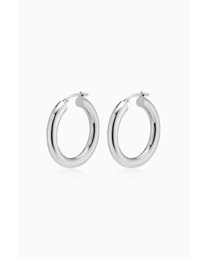 Oradina Everyday Bold Hoops - Blue