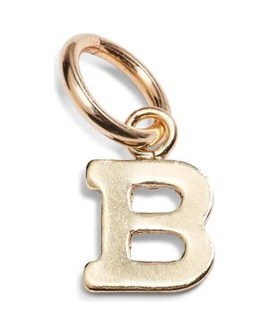 Nashelle Initial Charm - Metallic