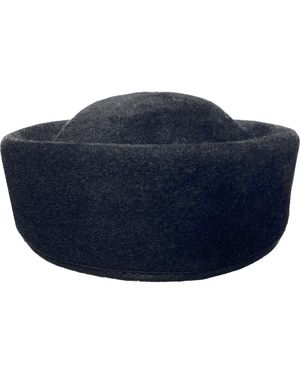 Binata Millinery Kahon Pillbox Fascinator Hat - Blue