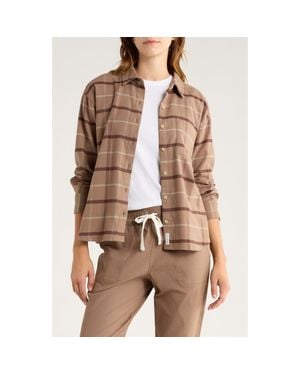Free Fly Seawool Flannel Shirt - Brown