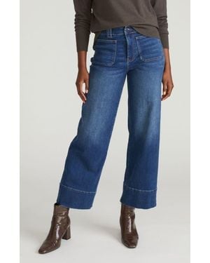 UNIVERSAL STANDARD Claudia Wide Leg Jeans - Blue