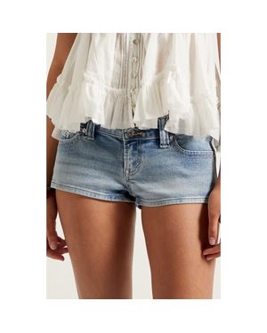 PacSun Tatum Ultimate Micro Jean Shorts - Blue