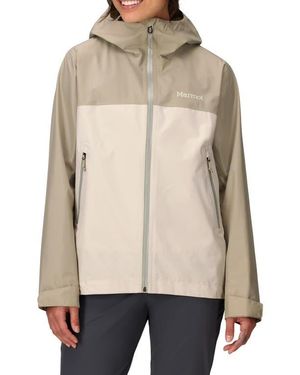 Marmot Minimalist Pertex Waterproof Hooded Jacket - Natural
