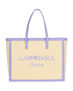 Carmen Sol Roma Tote Bag - Yellow