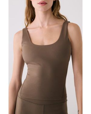 Lolë Serene Support Tank - Brown