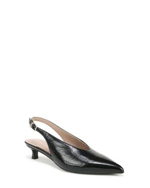 Naturalizer Nicolette Slingback Pointed Toe Kitten Heel Pump - Black