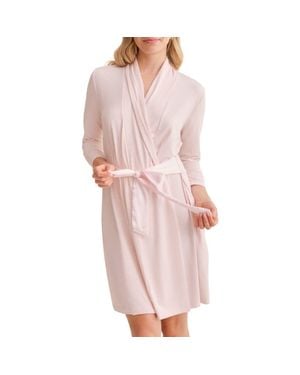 Fleur't Iconic Short Robe - Pink