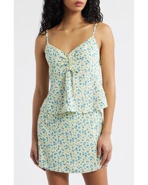 Rip Curl Surf Side Floral Camisole - Green
