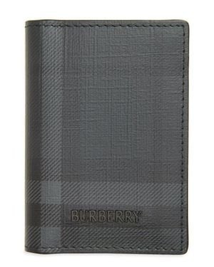 Burberry Bateman Bifold Wallet - Gray