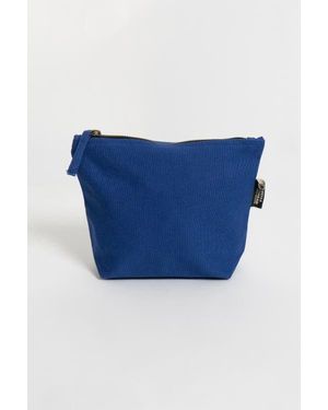 Terra Thread Organic Cotton Makeup Bag - Blue
