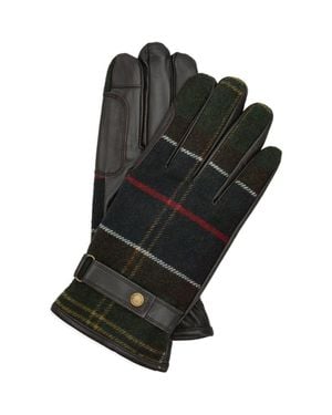 Barbour Aubrey Tartan Waterproof Touchscreen Gloves - Black