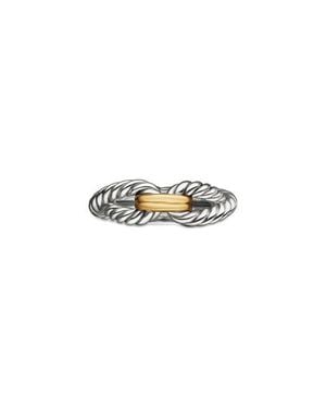 David Yurman Cable Loop Ring With 18K - Metallic