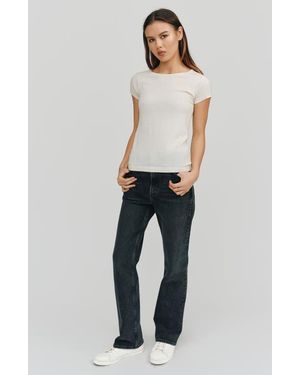 Kathryn Mccarron Greta Tee - White