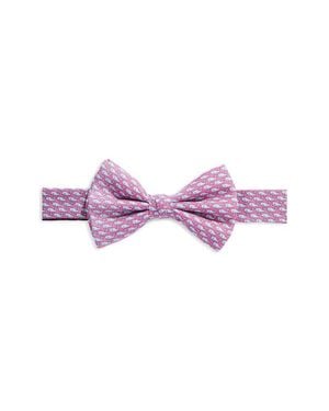 Vineyard Vines Kids' Whale Silk Bow Tie - Purple