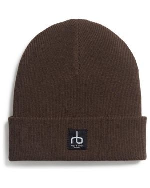 Rag & Bone Evan Beanie - Brown