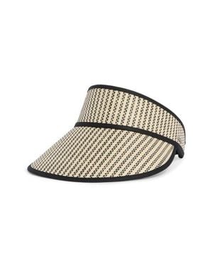 Brixton Newport Straw Visor - Multicolor