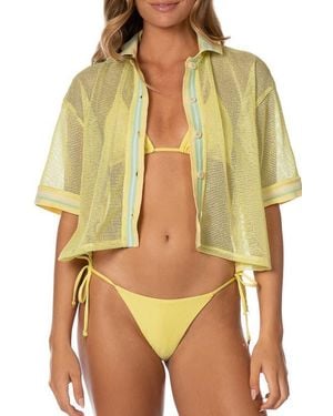 Maaji Golden Ray Solene Cover-Up Shirt - Multicolor