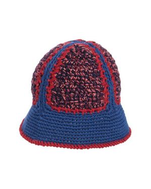 Nicholas Daley Knitted Beret Hat in Green for Men | Lyst