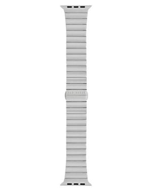 Ted Baker 20Mm Apple Watch Watchband - White