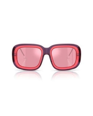 DIESEL 52Mm Square Sunglasses - Pink