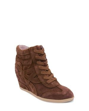 Ash Boradia Wedge Sneaker - Brown