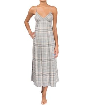 EVERYDAY RITUAL Empire Nightgown - Gray