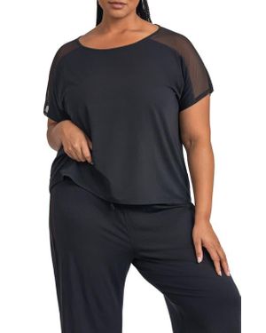 Honeylove Blisswear Sleep T-Shirt - Black