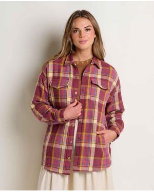 Toad & Co. Conifer Shirt Jacket - Red