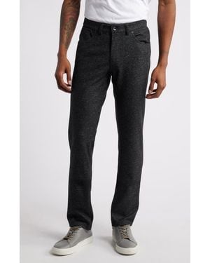 Brax Chuck Hi-Flex Modern Fit Five-Pocket Pants - Black
