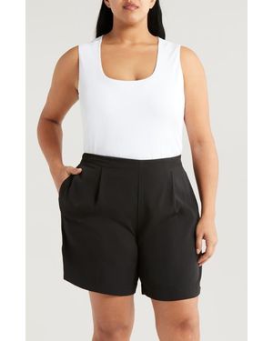 Lyssé Ntials Evie Scoop Neck Tank - White