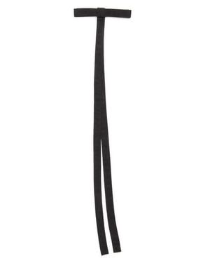 Sandy Liang Recital Bows Hair Clip - Black