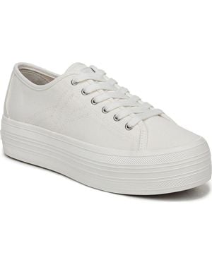 Veronica Beard Truett Platform Sneaker - White