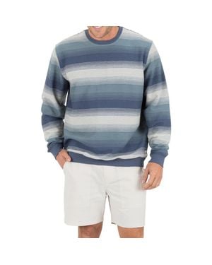 Hurley Hacienda Stripe Sweatshirt - Blue