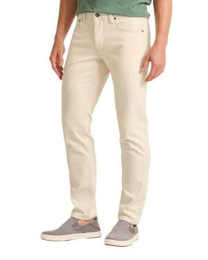Tommy Bahama Morro Bay Straight Leg Jeans - Natural