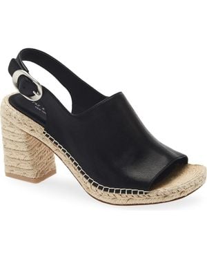 Rag & Bone Gigi Slingback Platform Espadrille Sandal - Blue
