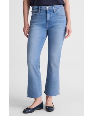 Madewell The Crop Flare Jeans - Blue