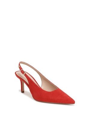 FAVORITE DAUGHTER Sierra Pointed Toe Slingback Pump - Red