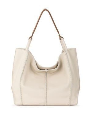 The Sak Los Feliz Large Tote Leather Bag - Natural