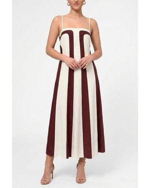 Rachel Roy Eleni Linen Maxi Dress - White