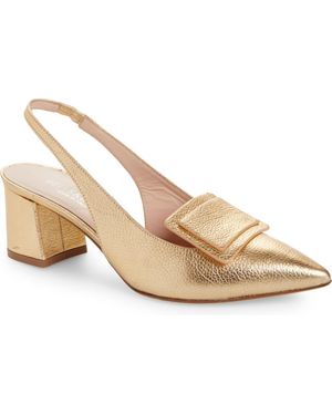 Bells & Becks Luna Slingback Pump - White