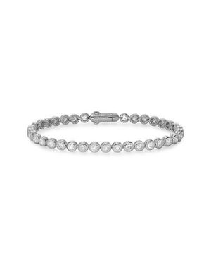 David Yurman Bezel Set Diamond Tennis Bracelet, 4.7Mm - Metallic