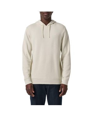 Travis Mathew Thick As Thieves Stripe Hoodie - Natural