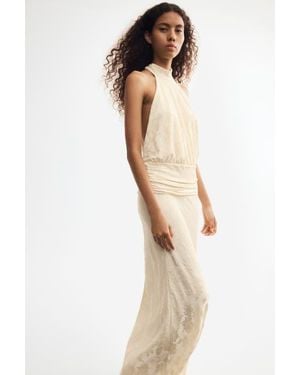 H&M Halterneck Maxi Dress - Multicolor