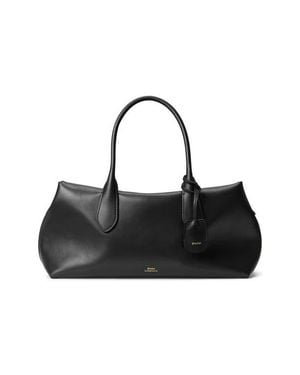 Polo Ralph Lauren Bellport Leather Satchel - Black