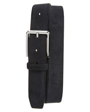 BOSS Caleb Suede Belt - Black