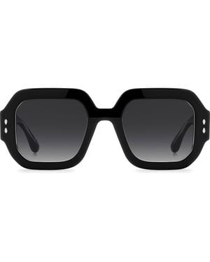 Isabel Marant 51Mm Square Sunglasses - Black