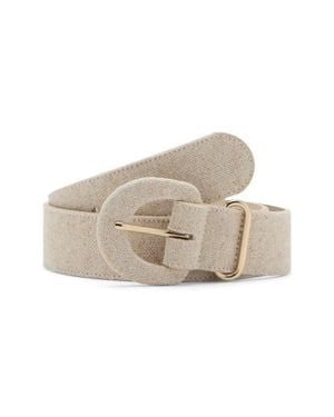 Mango Cotton & Linen Belt - Natural