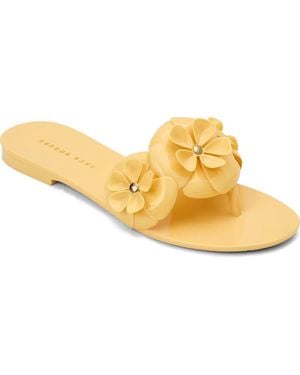 Jack Rogers Amelia Flower Jelly Sandal - Yellow