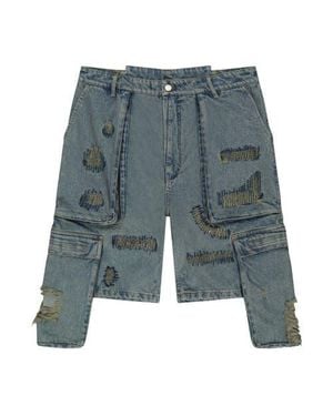 SAINT PERRY Jazzy Denim Short - Blue