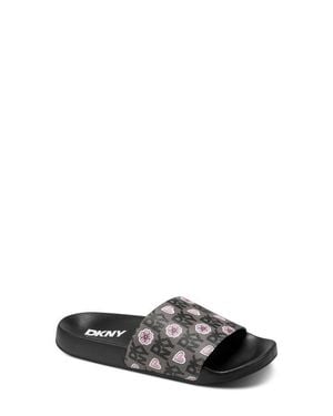 DKNY Zella Slide Sandal - Gray